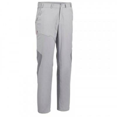 Fitness Mania - Men’s MH100 mountain hiking trousers - Grey