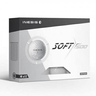 Fitness Mania - Soft 500 Golf Ball x12 - White