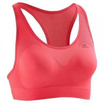 Fitness Mania - Womens First Running Crop Top - Peach