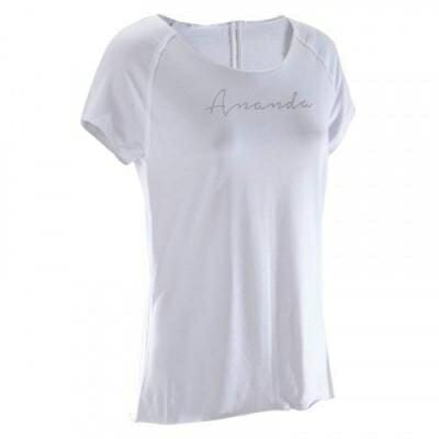 Fitness Mania - Women's Gentle Yoga Organic Cotton T-Shirt - White
