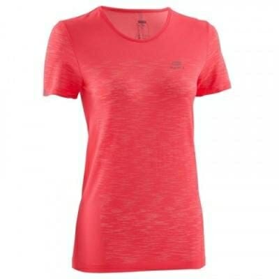 Fitness Mania - Womens Running T-Shirt - Kiprun Care - Coral