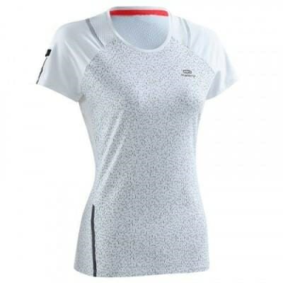 Fitness Mania - Womens Running T-Shirt - Run Dry - White