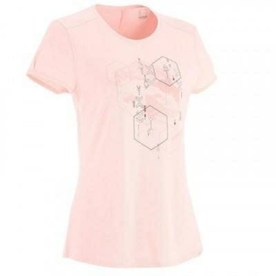 Fitness Mania - Women’s NH500 nature hiking t-shirt - Pink