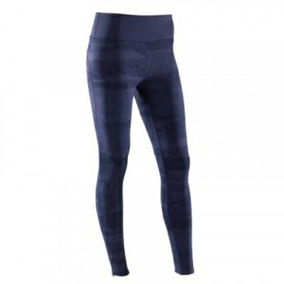 Fitness Mania - Yoga+ Women's Breathable Yoga Leggings - Dark Blue Print