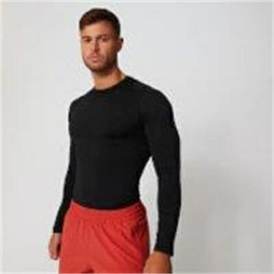 Fitness Mania - Base Long Sleeve Top - Black - L