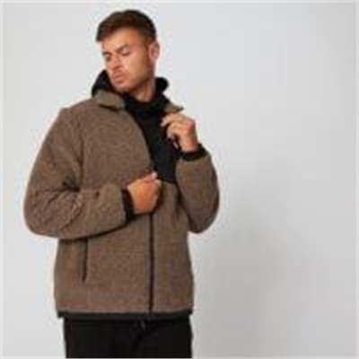 Fitness Mania - Borg Zip-Through - Quarry - XL