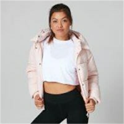 Fitness Mania - Cropped Puffer - Pearl Blush - M
