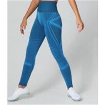 Fitness Mania - Impact Seamless Leggings - Ibiza Blue - XS