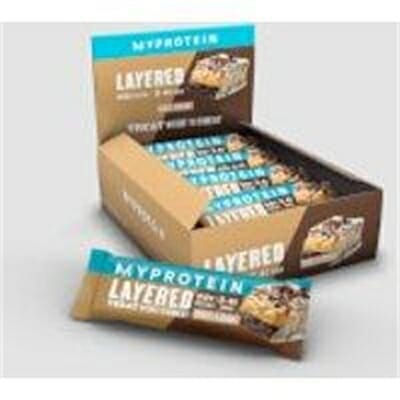 Fitness Mania - Layered Protein Bar - 12 x 60g - Cookies and Cream