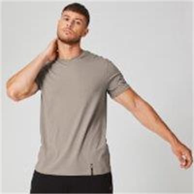 Fitness Mania - Luxe Classic V-Neck T-Shirt - Quarry - M