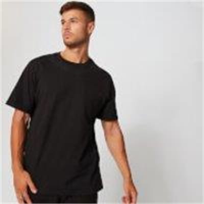 Fitness Mania - Neckline Graphic Tee - Black - L