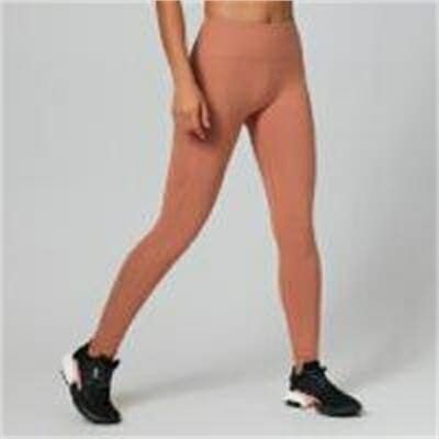 Fitness Mania - Power Mesh Leggings - Pumpkin Spice - XS