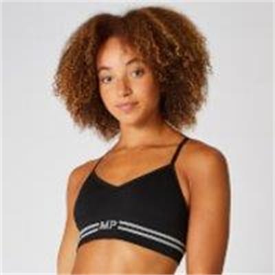 Fitness Mania - Seamless Bralette - Black - XS