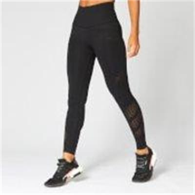 Fitness Mania - Shape Seamless Leggings — Black - L
