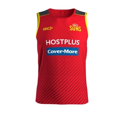 Fitness Mania - Gold Coast Suns Training Singlet 2020