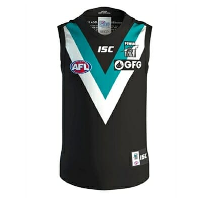 Fitness Mania - Port Adelaide Power Kids Home Guernsey 2020