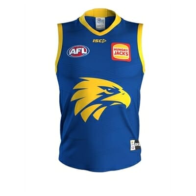 Fitness Mania - West Coast Eagles Training Guernsey 2020