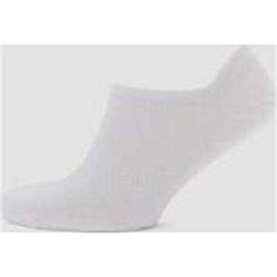 Fitness Mania - Essentials Men's Ankle Socks - White (3 Pack)