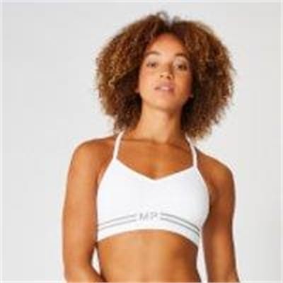 Fitness Mania - Essentials Seamless Bralette - White - XS