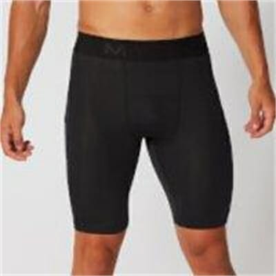 Fitness Mania - Essentials Training Baselayer Shorts - Black - S