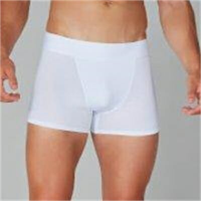 Fitness Mania - Essentials Training Boxers - White (3 Pack) - XL
