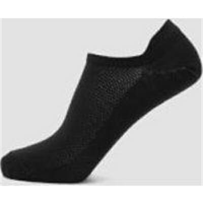 Fitness Mania - Essentials Women's Ankle Socks - Black (3 Pack) - UK 7-9