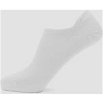 Fitness Mania - Essentials Women's Ankle Socks - White (3 Pack) - UK 3-6