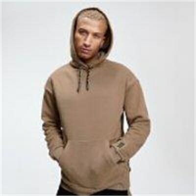 Fitness Mania - Rest Day Men's Tape Hoodie - Camel - L
