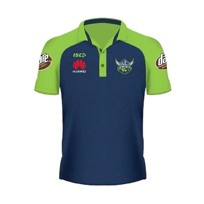 Fitness Mania - Canberra Raiders Kids Sublimated Polo 2020