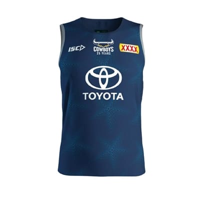 Fitness Mania - North QLD Cowboys Kids Training Singlet 2020