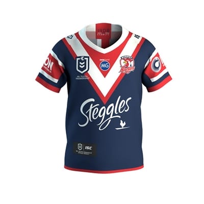 Fitness Mania - Sydney Roosters Kids Home Jersey 2020