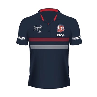Fitness Mania - Sydney Roosters Kids Performance Polo 2020