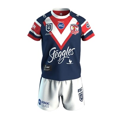 Fitness Mania - Sydney Roosters Toddlers Home Jersey Set 2020