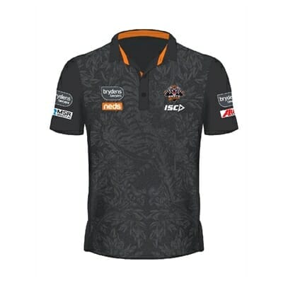 Fitness Mania - Wests Tigers Sublimated Polo 2020