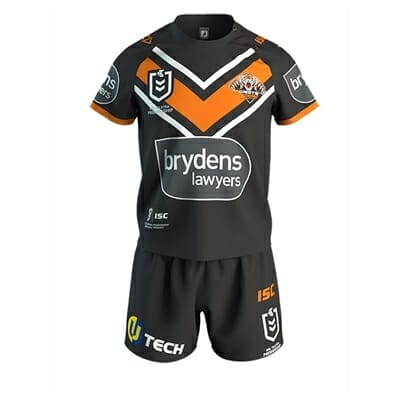 Fitness Mania - Wests Tigers Toddlers Home Jersey Set 2020