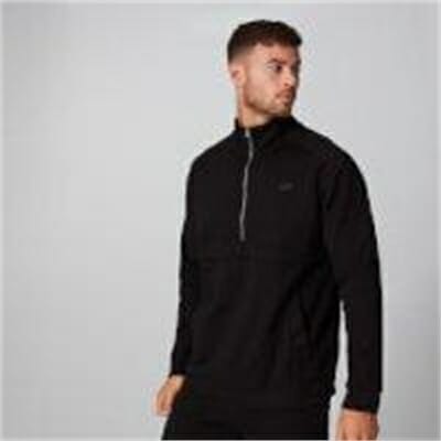 Fitness Mania - City ½ Zip Pullover - Black - L - Black