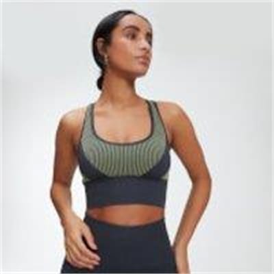 Fitness Mania - MP Impact Seamless Women's Sports Bra - Slate - L