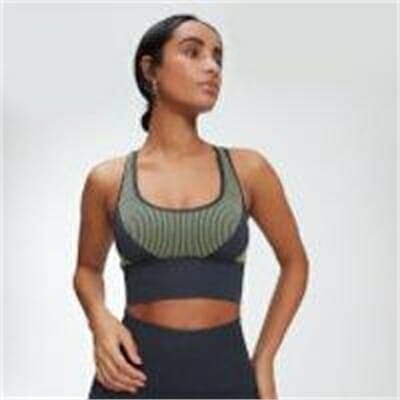 Fitness Mania - MP Impact Seamless Women's Sports Bra - Slate