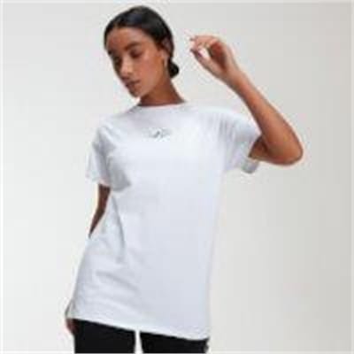 Fitness Mania - MP Power Women's Oversized T-Shirt - White - L