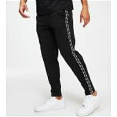 Fitness Mania - MP Rest Day Men's Double Tape Tricot Joggers - Black - L