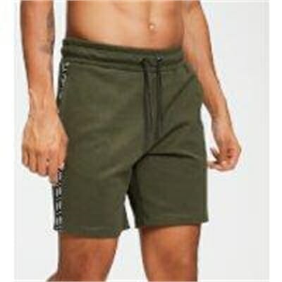 Fitness Mania - MP Rest Day Men's Double Tape Tricot Shorts - Army Green - S
