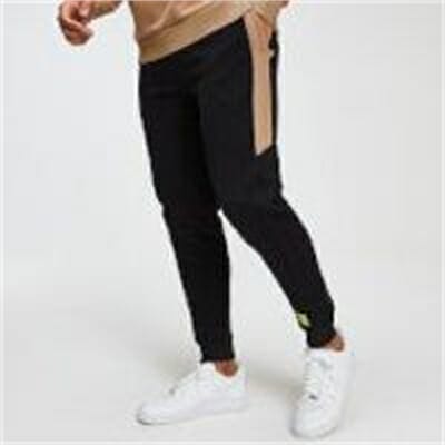 Fitness Mania - Rest Day Men's Panel Joggers - Black