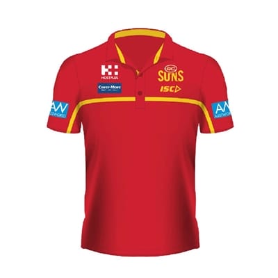 Fitness Mania - Gold Coast Suns Media Polo 2020