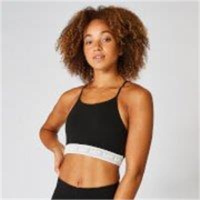 Fitness Mania - Icon Sports Bra - Black - XS