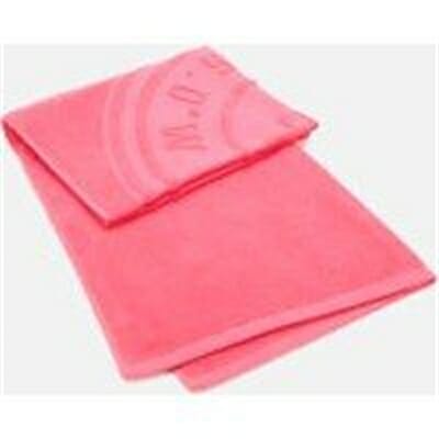 Fitness Mania - MP Large Beach Towel - Super Pink