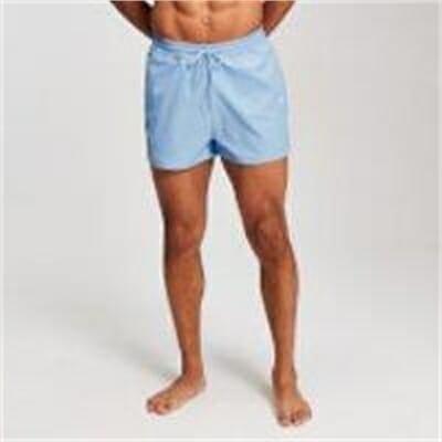 Fitness Mania - MP Men's Contrast Stitch Swim Shorts - Sky Blue - XS