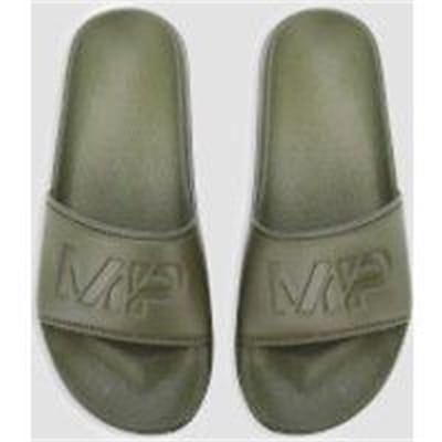 Fitness Mania - MP Men’s Sliders - Army Green - UK 10