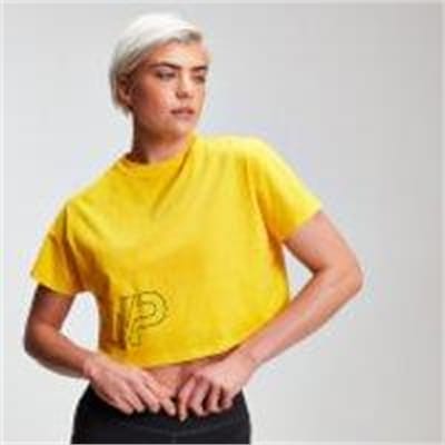 Fitness Mania - MP Power Women's Cropped T-Shirt - Buttercup - L