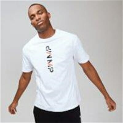 Fitness Mania - MP Rest Day Men's 180 Graphic T-Shirt - White - L