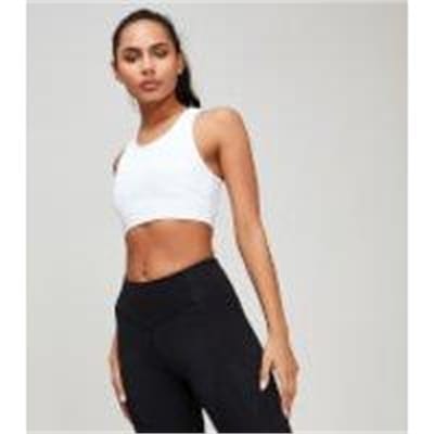 Fitness Mania - MP Textured Training Women's Sports Bra - White - L